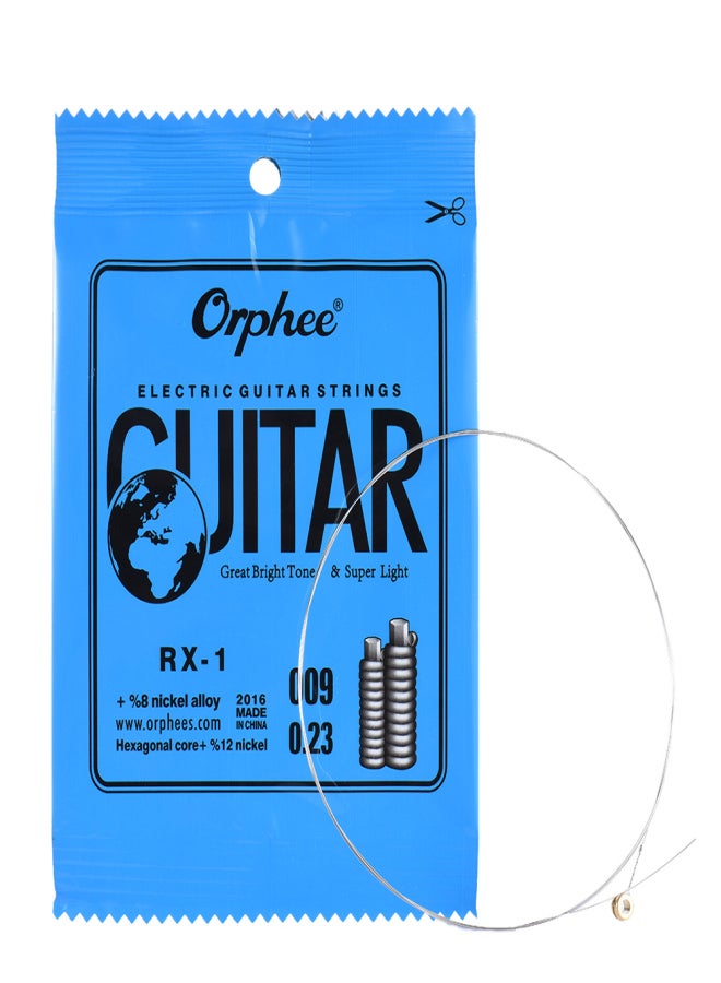 Orphee RX-1 Single String Replacement for Electric Guitar 1st E-String (.009) 10-Pack Nickel Alloy Super Light Tension - Image 4
