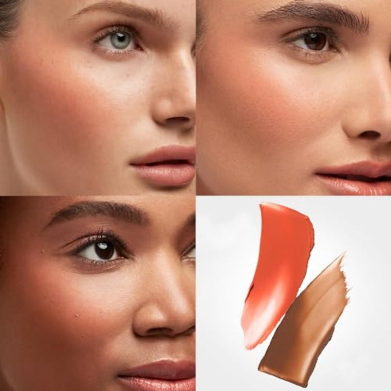 stila ستلا كوزمتيكس بلش برونز هايدروبلور ديو خدود ببايا تان لون خدود خفيف قابل للبناء لبشرة متألقة ورطبة - Image 3