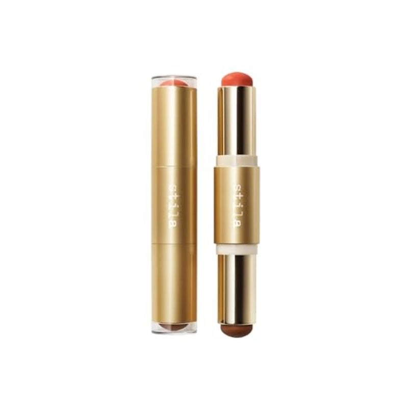stila ستلا كوزمتيكس بلش برونز هايدروبلور ديو خدود ببايا تان لون خدود خفيف قابل للبناء لبشرة متألقة ورطبة - Image 1