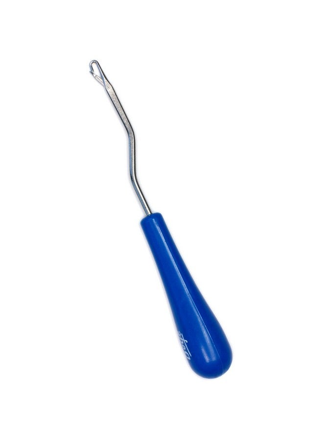 Boye Offset Ergonomic Latch Hook Tool Craft Accessory 6.5" L Blue - Image 3