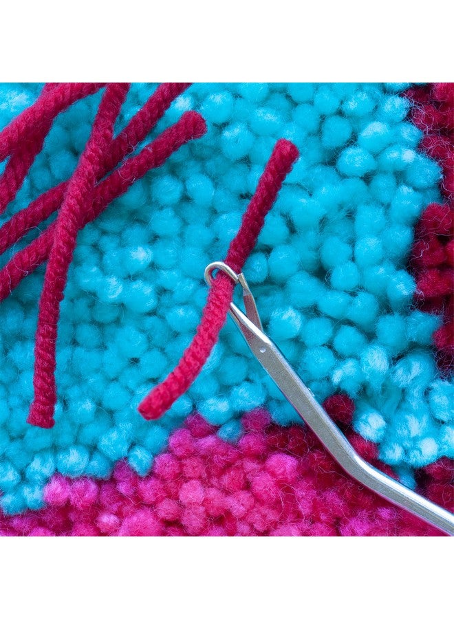 Boye Offset Ergonomic Latch Hook Tool Craft Accessory 6.5" L Blue - Image 5