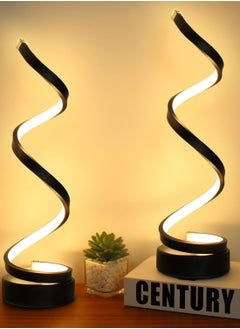 Black Spiral 2pcs