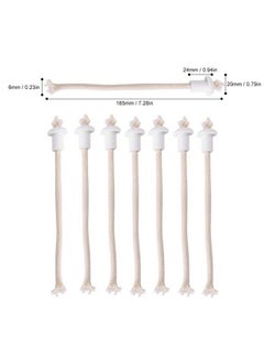 ATCUSA Handmade Long Cotton Wicks For Puja Pooja Jyot Batti Oil Lamp Diyas Diwali Deepawali Diya Ideal For Brass Kuber Clay Diya Home Mandir Temple (Plain Cotton Wicks Box Packed (170200 Wicks Approx))  - Image 4