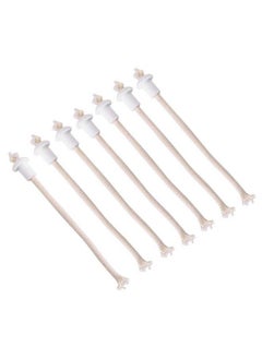 ATCUSA Handmade Long Cotton Wicks For Puja Pooja Jyot Batti Oil Lamp Diyas Diwali Deepawali Diya Ideal For Brass Kuber Clay Diya Home Mandir Temple (Plain Cotton Wicks Box Packed (170200 Wicks Approx))  - Image 2