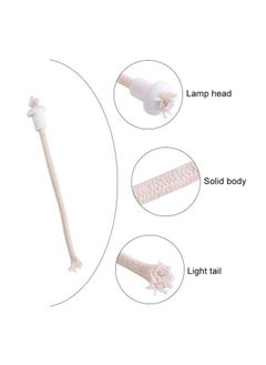 ATCUSA Handmade Long Cotton Wicks For Puja Pooja Jyot Batti Oil Lamp Diyas Diwali Deepawali Diya Ideal For Brass Kuber Clay Diya Home Mandir Temple (Plain Cotton Wicks Box Packed (170200 Wicks Approx))  - Image 5