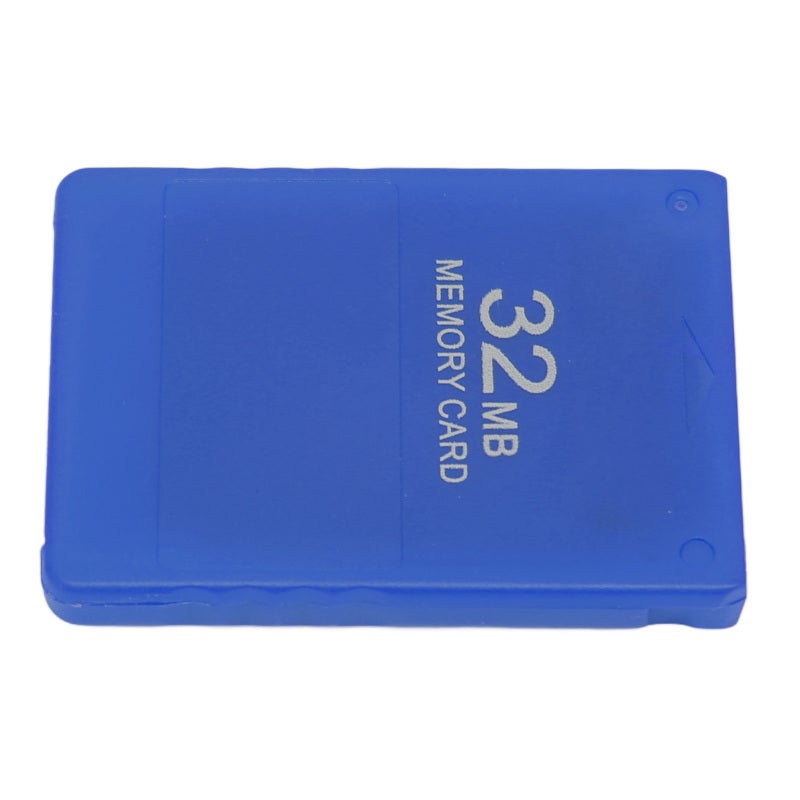 High Speed Memory Card For PS2 32MB Capacity External Gaming Memory Card Compatible With All Versions - Portable Blue Game Console Memory Card For Serious Gamers - Image 5