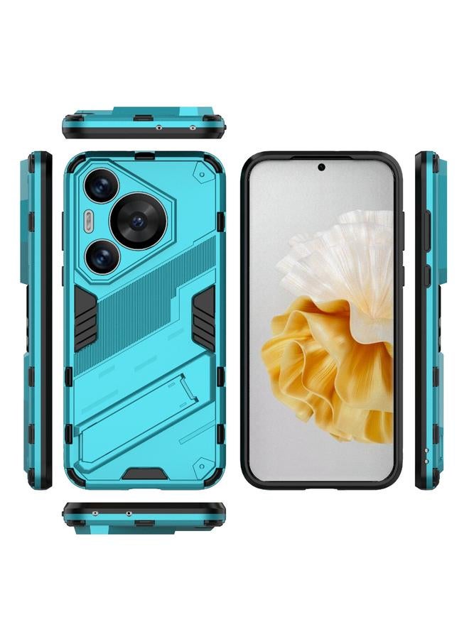 Zaboon Case For Huawei Pura 70 Pro / 70 Pro+ Punk Armor 2 in 1 PC + TPU Phone Case with Holder - Image 3