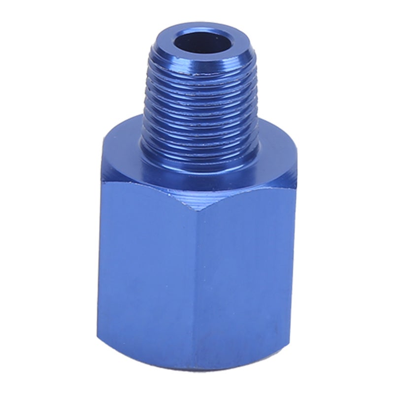 المُحول من أنثى M12 إلى ذكر 1/8 NPT مقاس 28 مم منفذ حساس ضغط الزيت - مصنوع من سبائك الألومنيوم تركيب مقاوم للتآكل لتحويل السيارات - Image 1