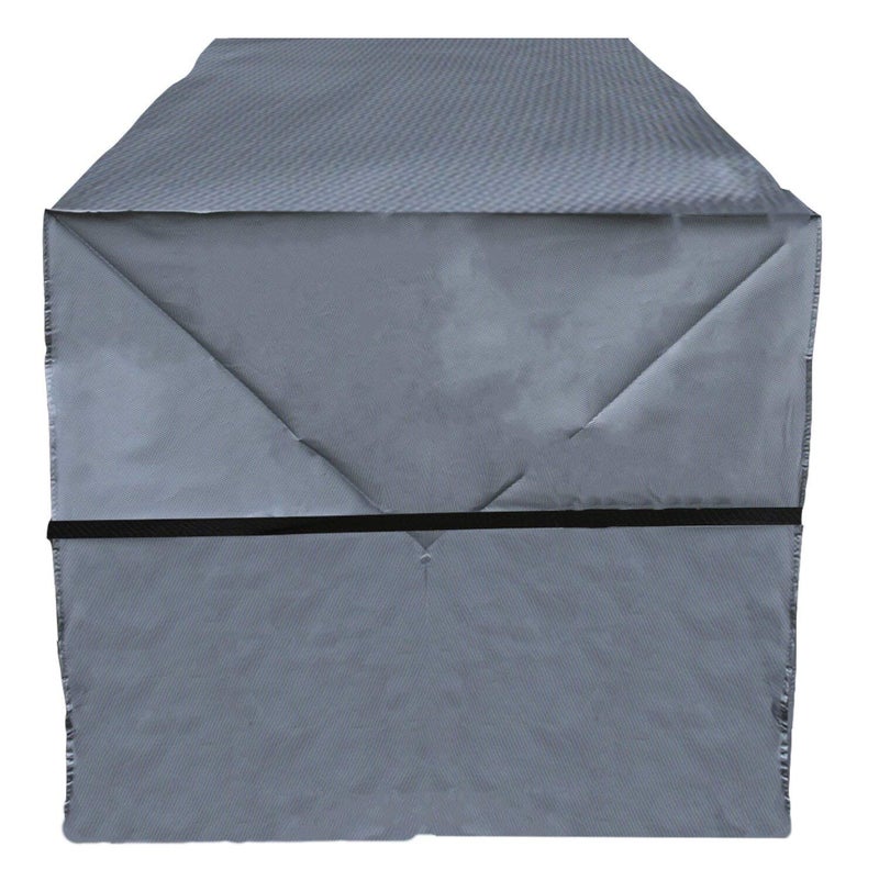 AIR CONDITIONER COVERS Outdoor Air Conditioner Cover - A/C Winter Weather Protector - Square, Gray - Image 5