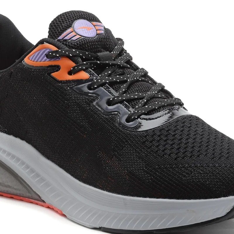 أسيان Black Orange Running Shoes for Men