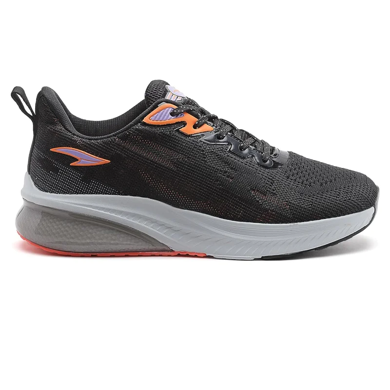 أسيان Black Orange Running Shoes for Men