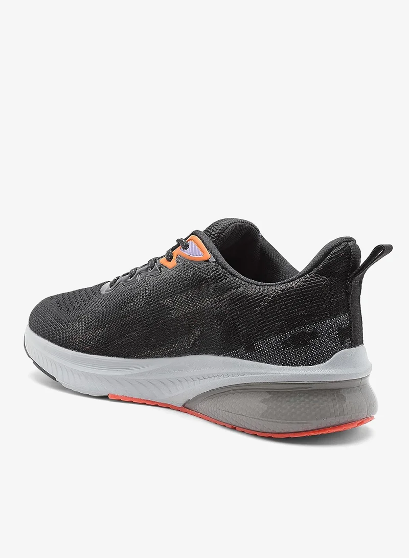 Asian  Black Orange Running Shoes for Men for Men | Best Price UAE