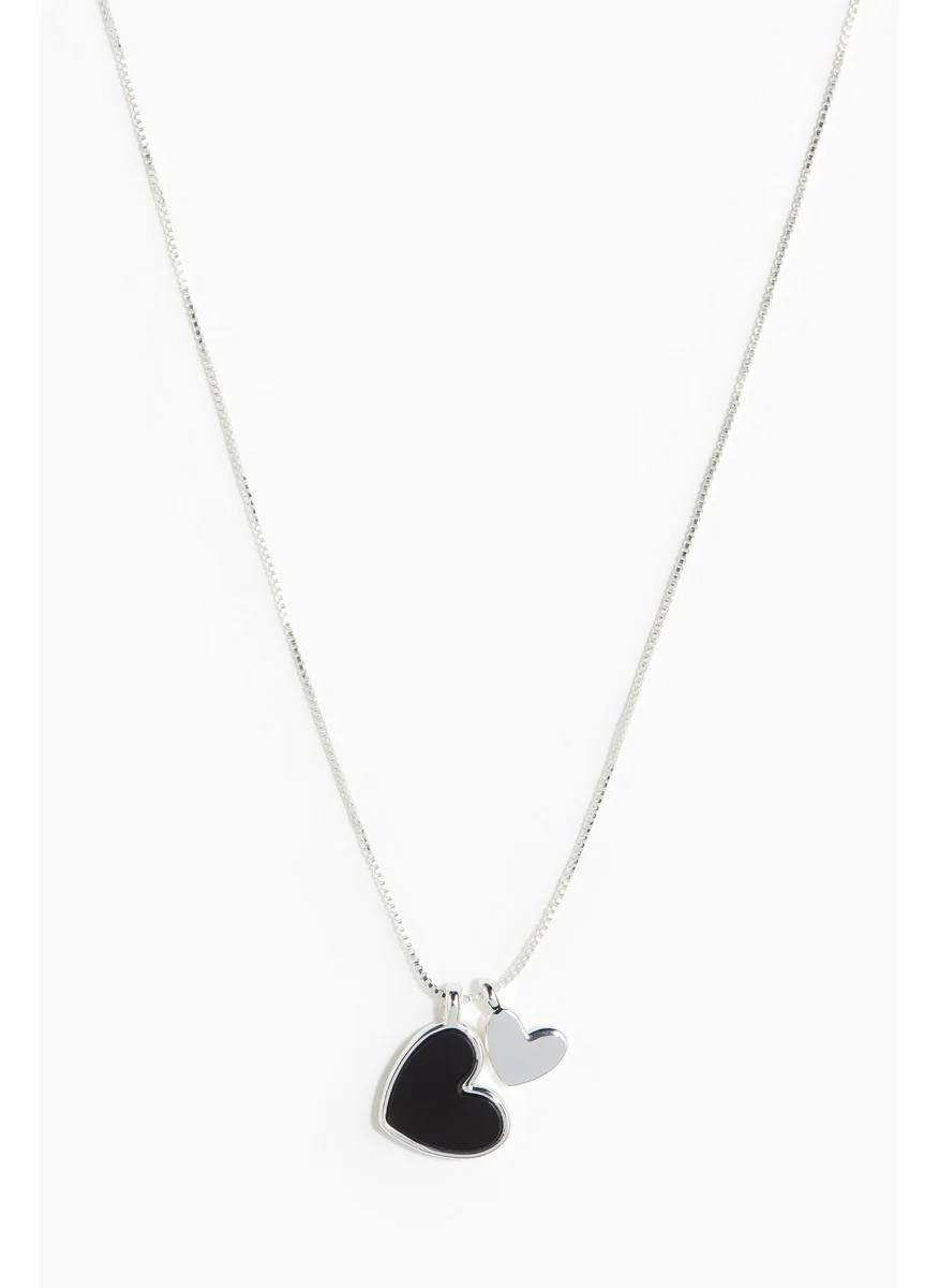 اتش اند ام Heart-Pendant Necklace
