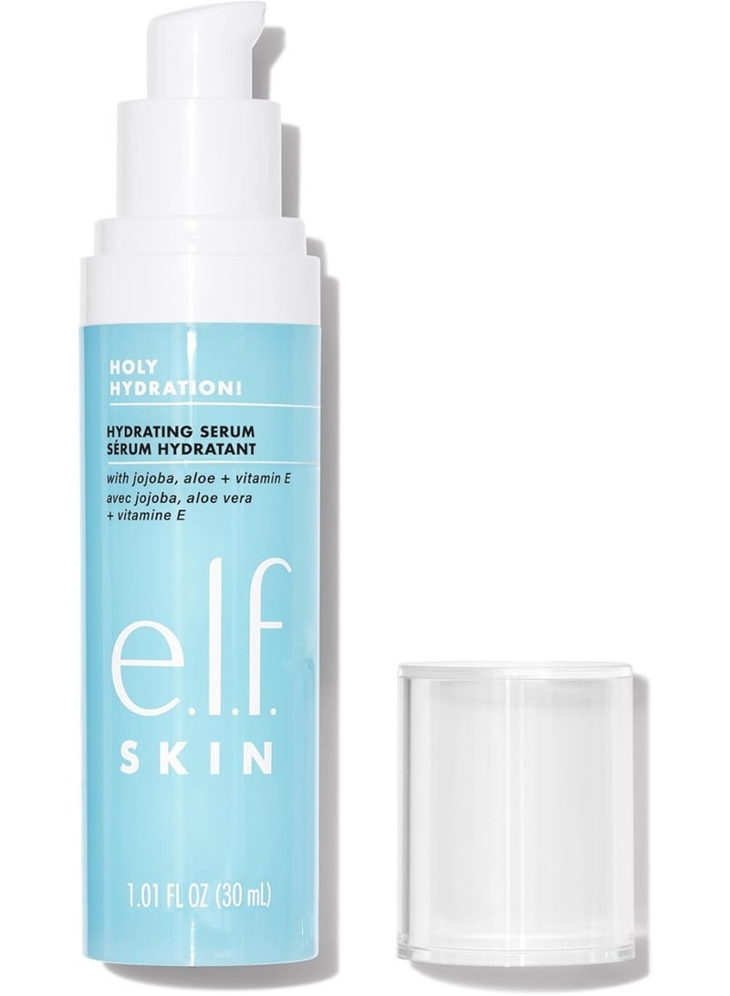elf SKIN Holy Hydration Hydrating Serum Ultra Moisturizing Formula Strengthens Skin 1.01 Fl Oz, 30 ml - Image 3