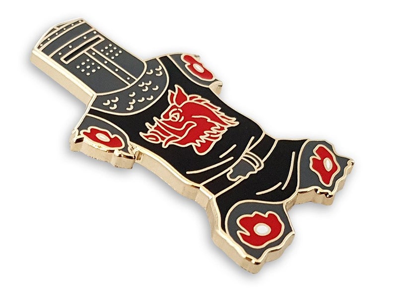 Pinsanity Black Knight "Just A Flesh Wound" Enamel Lapel Pin - Image 2