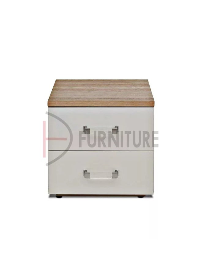 DIVINE FURNITURE VASA 2 Drawer Nightstand  - Image 1