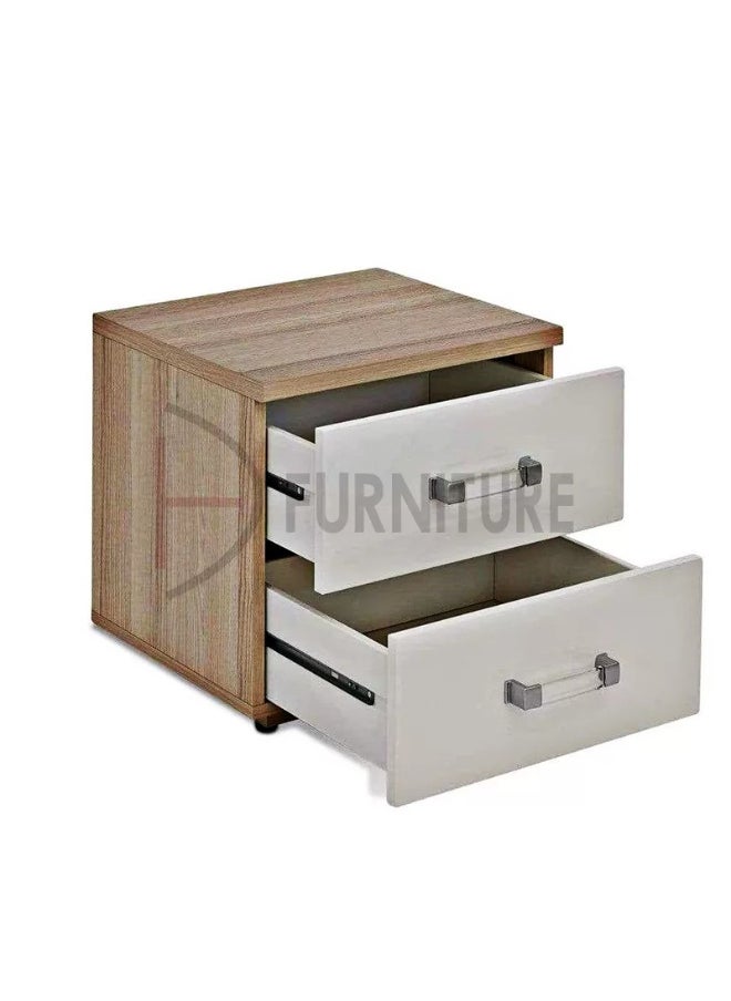 DIVINE FURNITURE VASA 2 Drawer Nightstand  - Image 4