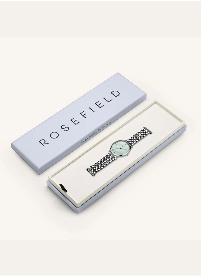 RoseField - Women's Upper East Side Green Analog Quartz Stainless Steel Watch UGSSS-U38 - 33mm - Image 1