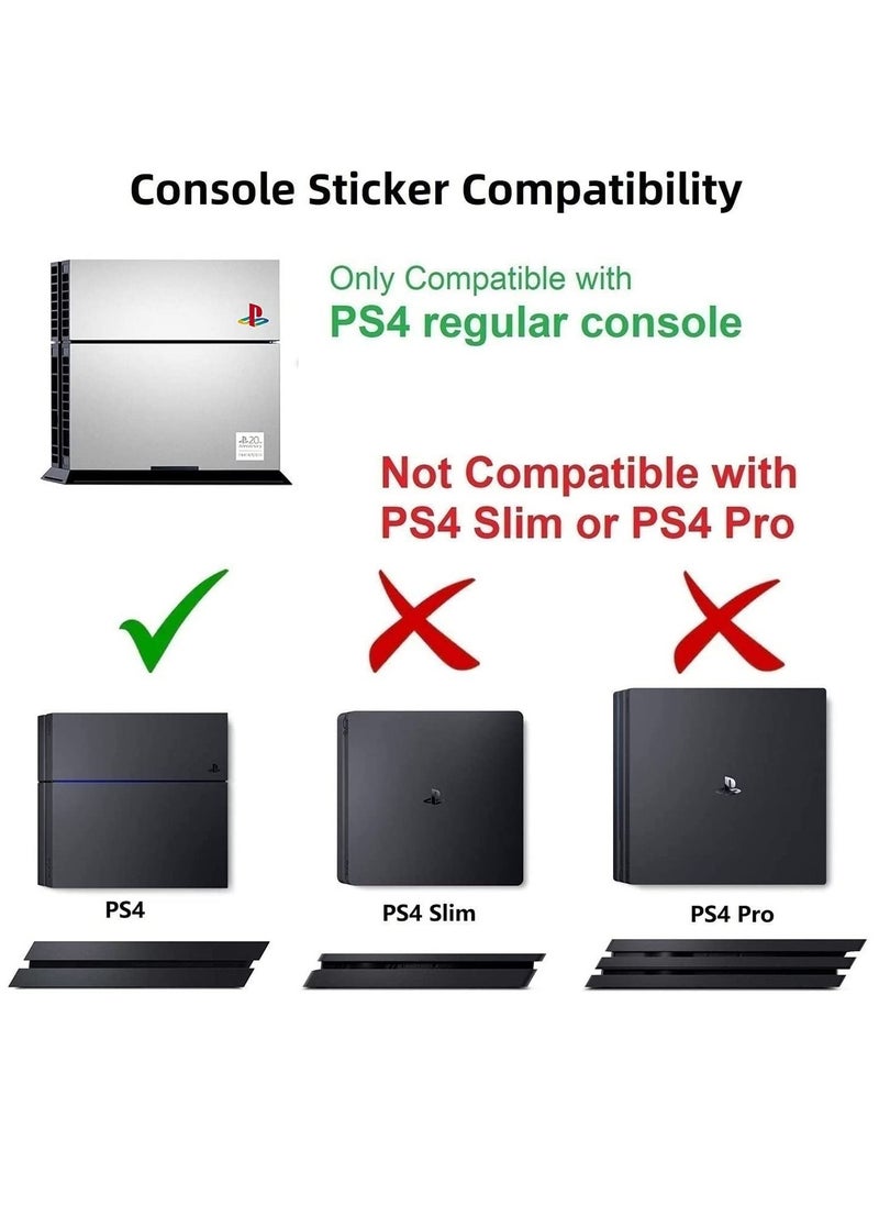 Generic - Console and Controller Decal Sticker Set For Sony PS4 - Image 1