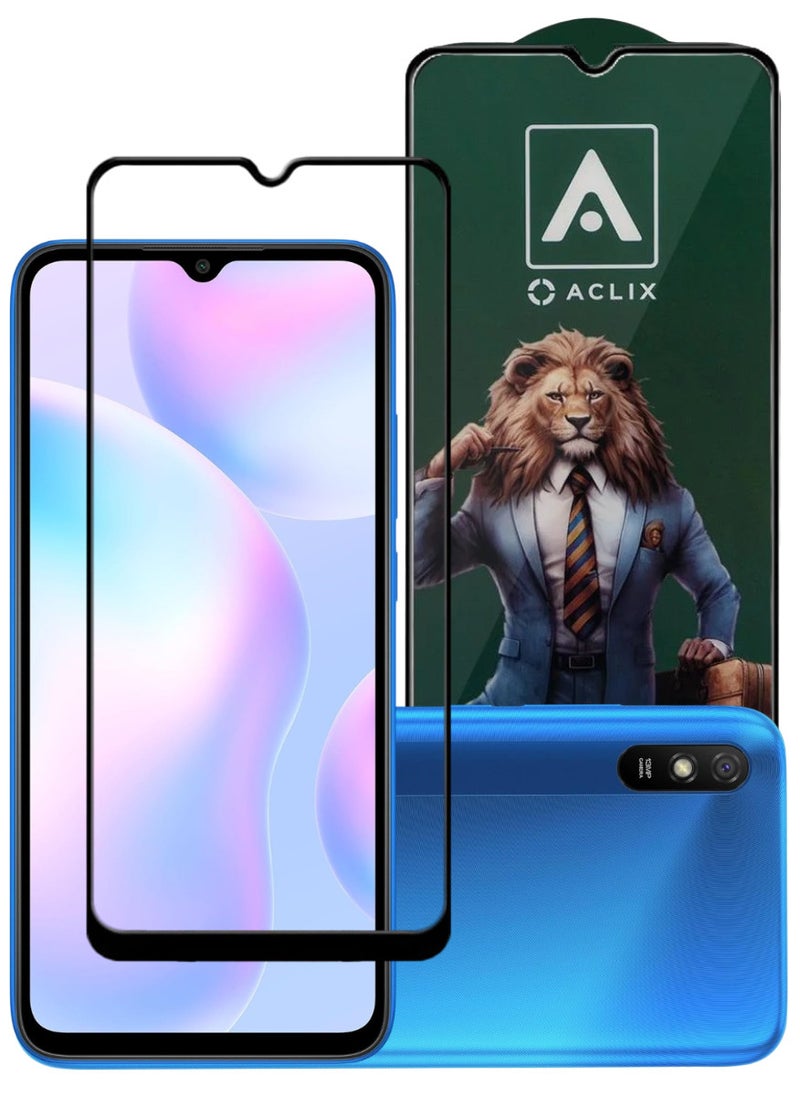 ACLIX Antistatic ESD Dustproof Premium Quality High Definition Tempered Glass Screen Protector Designed For Xiaomi Redmi 9A - Image 1
