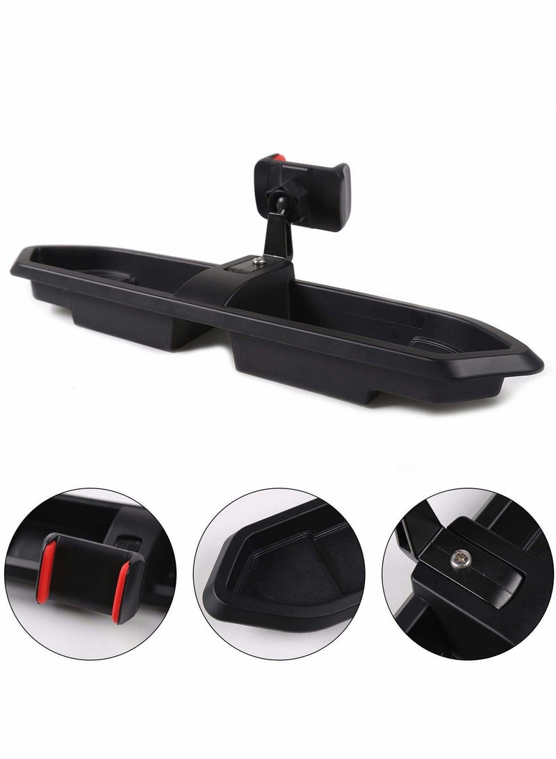Excefore Phone Holder Storage Tray Compatible with JL Wrangler Compatible with Jeep Gladiator JT Interior Accessories - Image 1