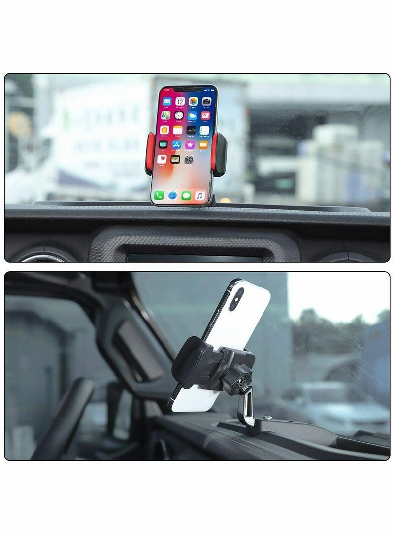 Excefore Phone Holder Storage Tray Compatible with JL Wrangler Compatible with Jeep Gladiator JT Interior Accessories - Image 3