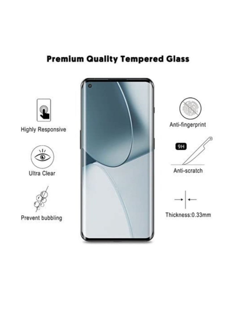 vesus Screen protector compatible with OnePlus 10 Pro 5G Screen Protector Tempered Glass [Anti-Glare][HD Full Coverage][Easy Installation] - Image 3