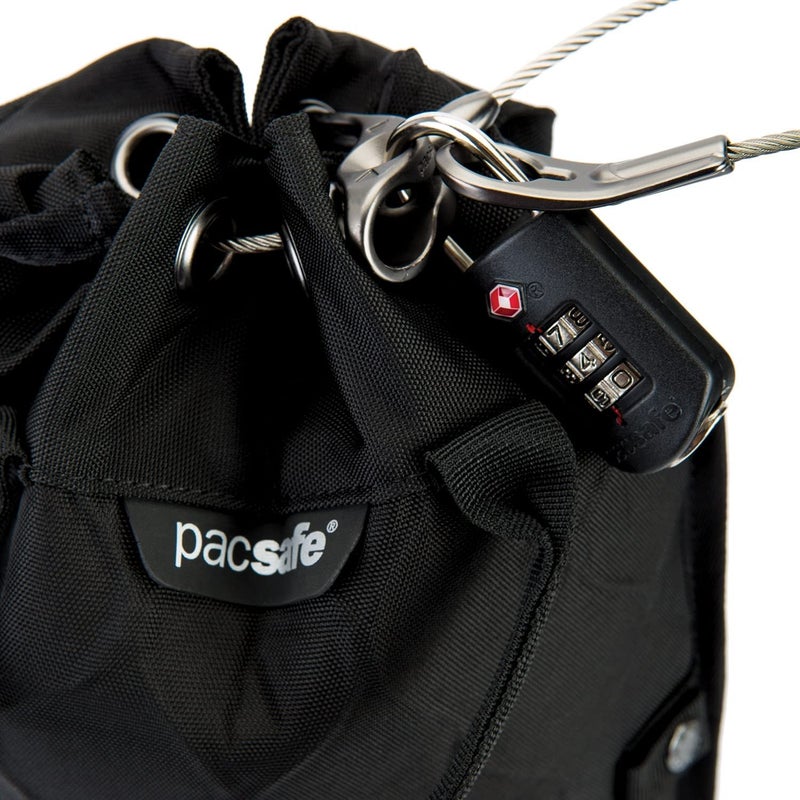Pacsafe حقيبة باك سيف ترافيل سيف Gii بسعة 5 لترات (أسود) - Image 3
