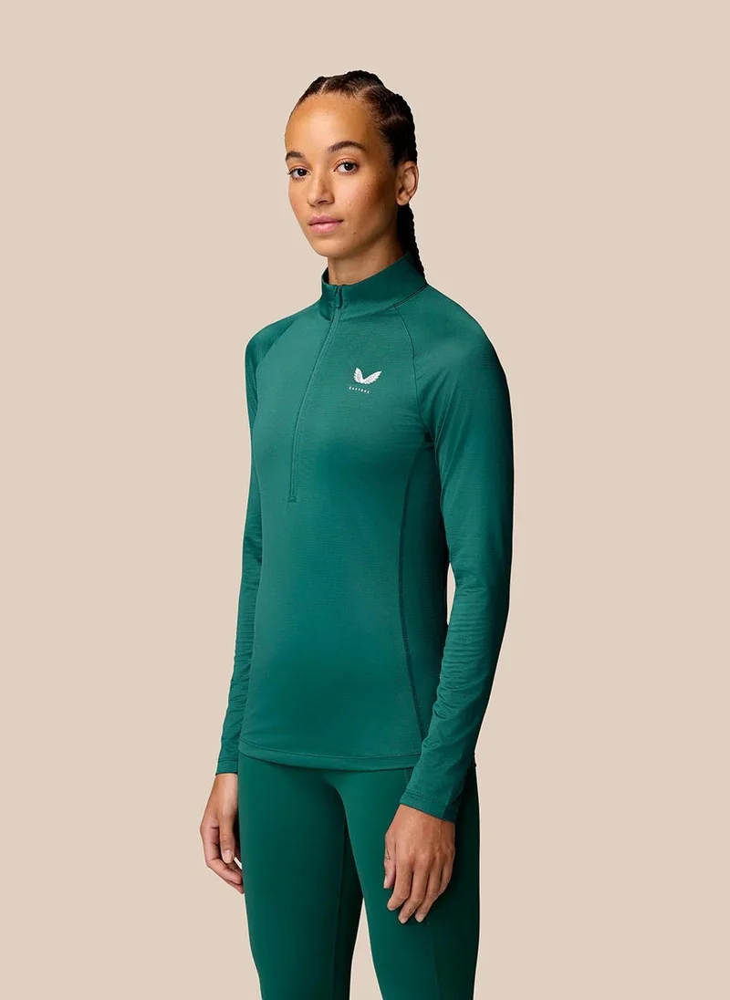 كاستور كاستوري أدابت توب تدريب بسحاب نصفي