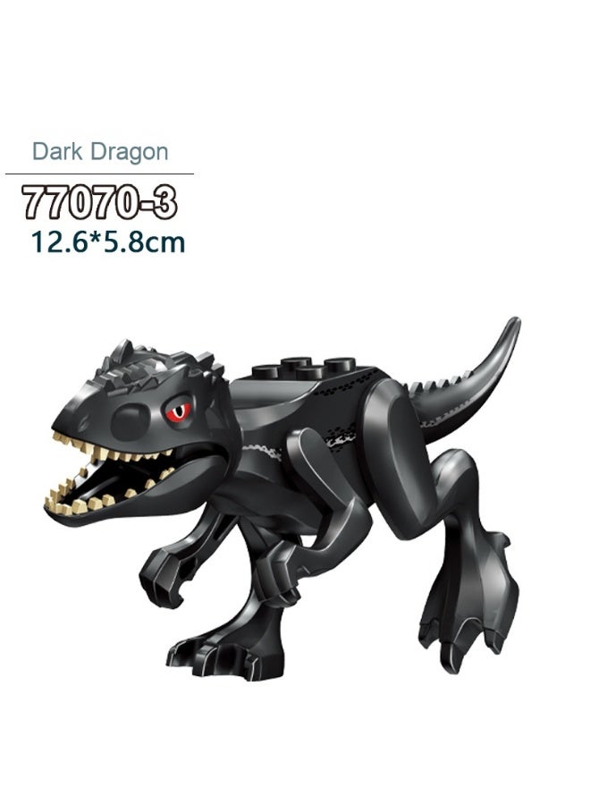 نيبمينينت ألعاب الديناصورات البنائية من العصر الجوراسي - ألعاب مبتكرة بألوان خاصة