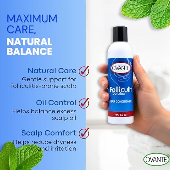 Ovante Folliculit Solution Hair Conditioner for Scalp Folliculitis - 6.0 oz - Image 5