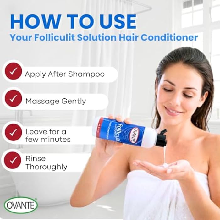Ovante Folliculit Solution Hair Conditioner for Scalp Folliculitis - 6.0 oz - Image 4