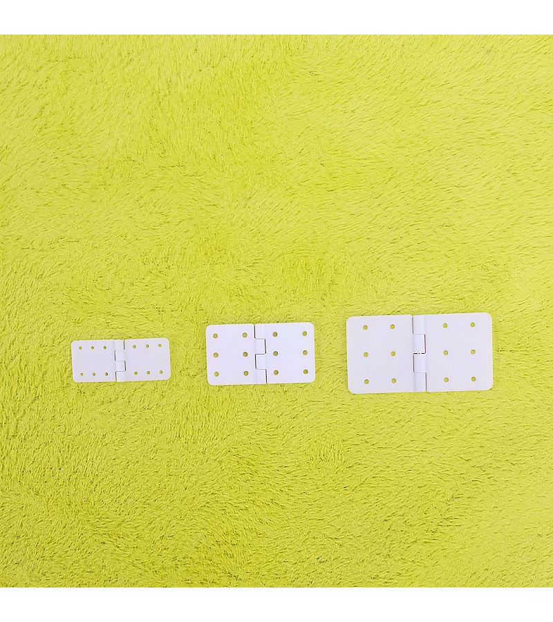 25 قطعة متوسطة 16x28 مم من مفصلات النايلون المفكوكة ذات الدبوس لمقابلات أجنحة الطائرات RC لنماذج التحكم بالطيران ذات الأجنحة الثابتة - Image 4