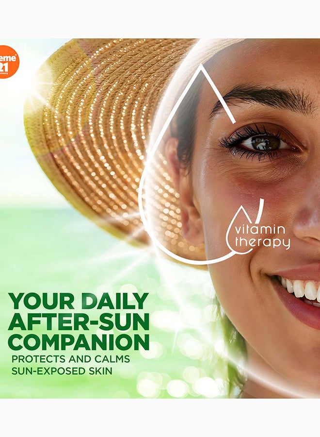 Creme 21 Aloe Vera Gel | 95% Pure Aloe Vera Moisturiser | Naturally Occurring Vitamins C & E | Multipurpose Gel for Face, Hand & Body | Born in Germany - Image 3