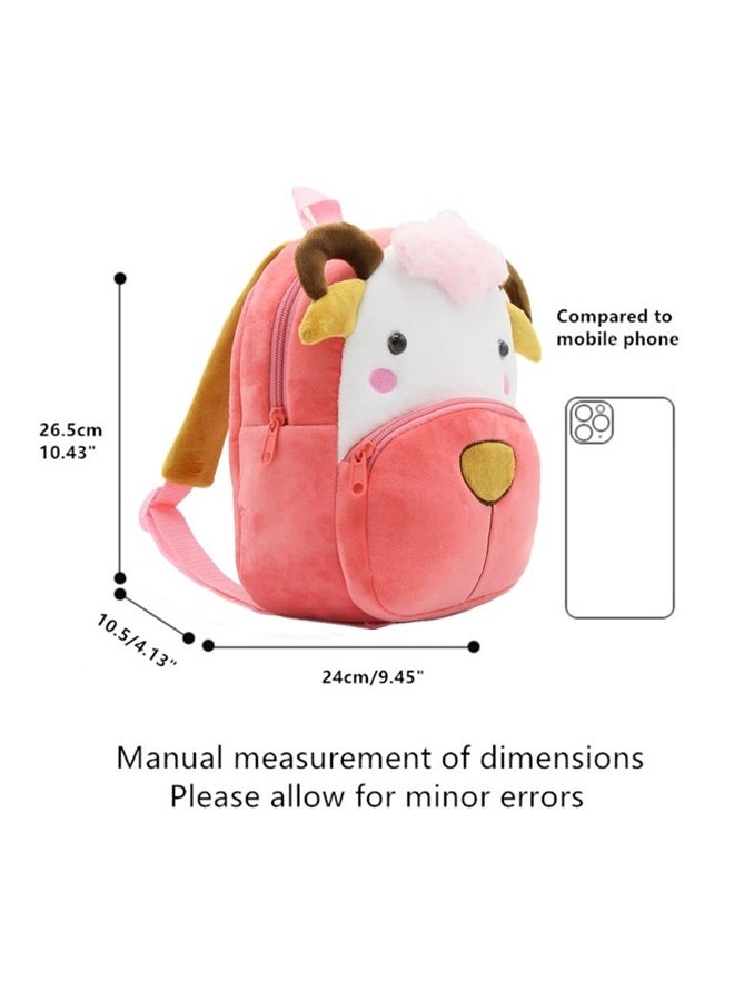 Toddler Backpack Zoo Plush Mini Daypack Animal Cartoon Travel Bag for Baby Girl Boy  - Image 2