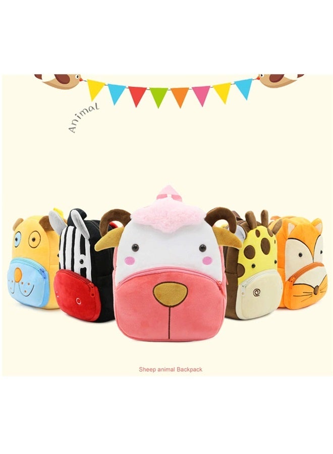 Toddler Backpack Zoo Plush Mini Daypack Animal Cartoon Travel Bag for Baby Girl Boy  - Image 4