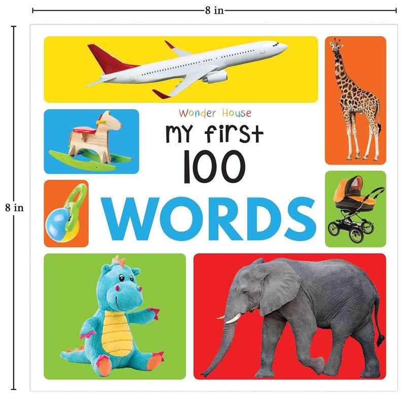 كتابي الأول 100 كلمة: سلسلة كتبي الأولى 100 (كتبي الأولى 100) غلاف ورقي من دار وندر هاوس للنشر - Image 2