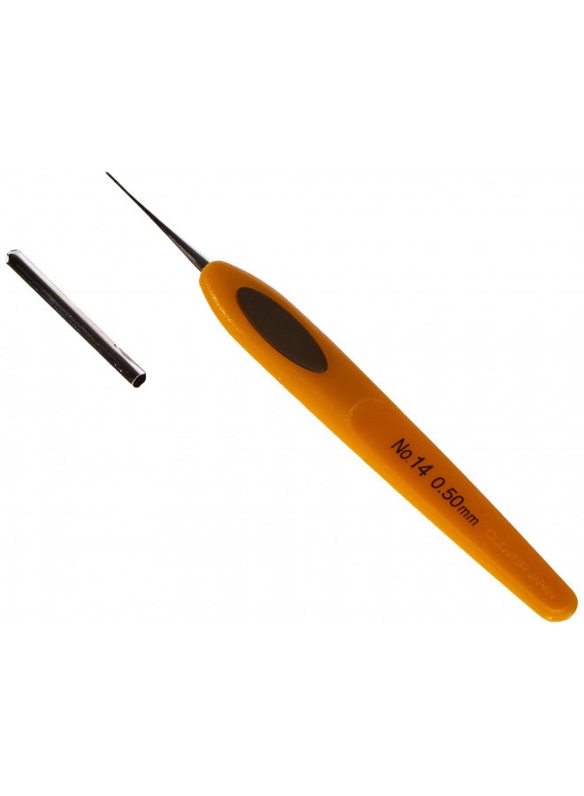 Clover خطاطيف كروشيه ستيل ناعمة من كلوفر، رقم 14/0.50مم (1027) - Image 3