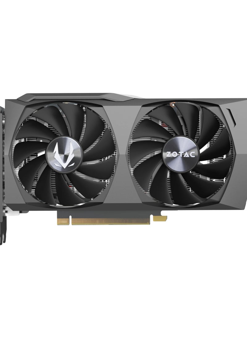 ZOTAC GAMING GeForce RTX 3050 Twin Edge, 8GB, GDDR6 Graphics Memory - 2nd Gen Ray Tracing Cores - 3rd Gen Tensor Cores  - IceStorm 2.0 Advanced Cooling - Active Fan Control with FREEZE Fan Stop - Metal Backplate Black | ZT-A30500E-10M - Image 2