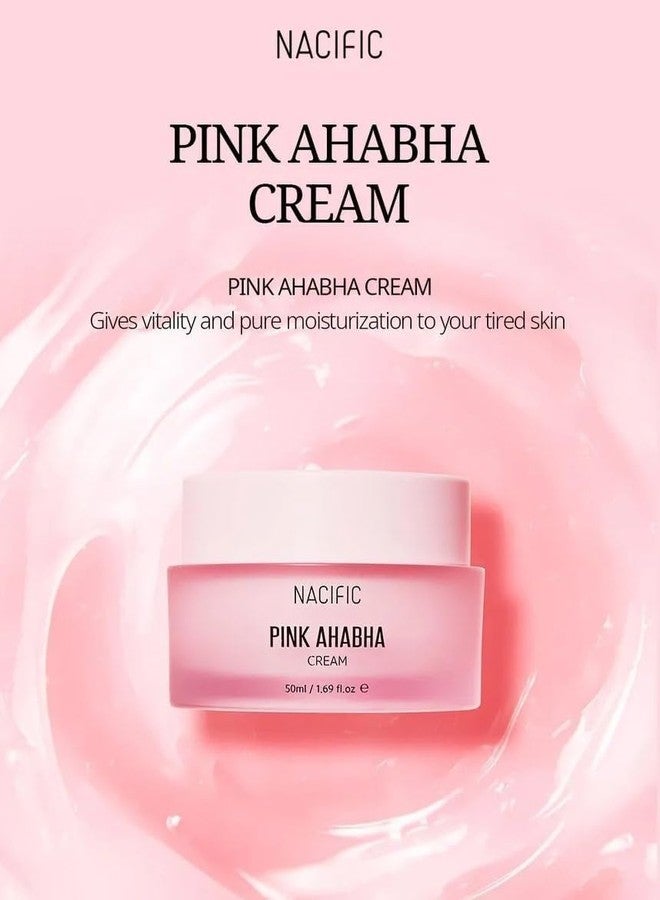 NACIFIC Pink AHA BHA Facial Cream 50ml - Image 2