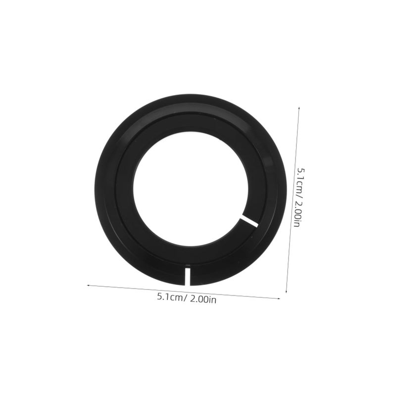 Bike Headset Base Spacer Fork Bottom Replacement for Tapered Steerer Tube Black - Image 3