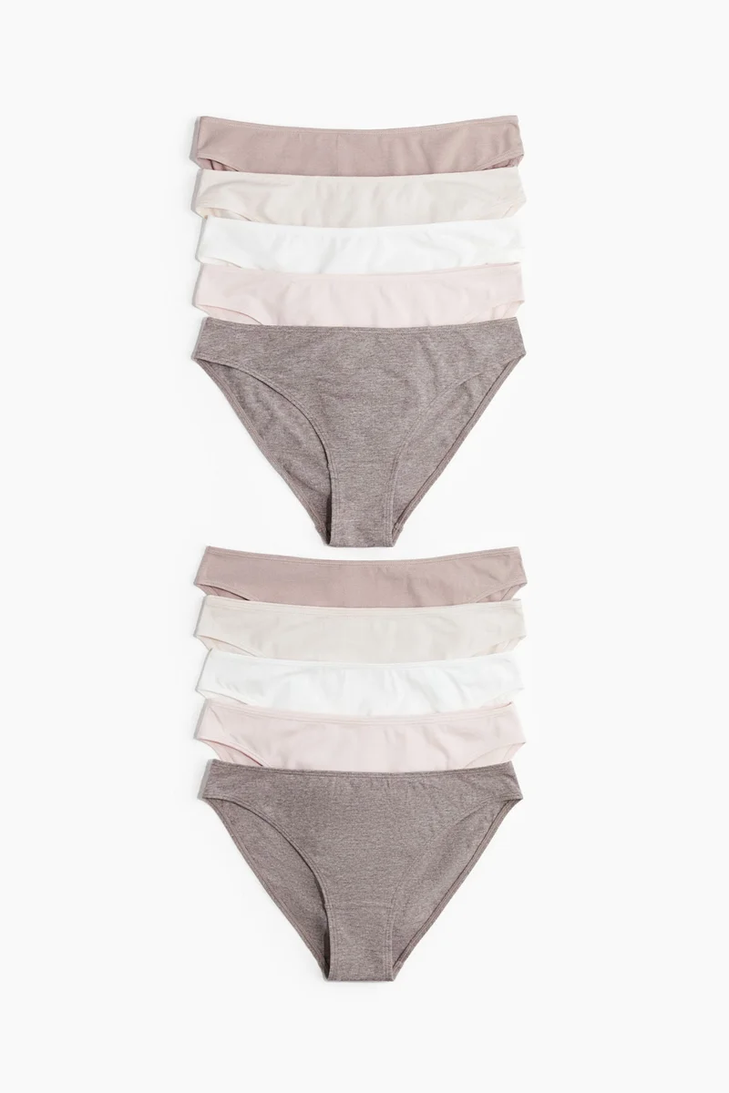 H&M 10-pack cotton briefs