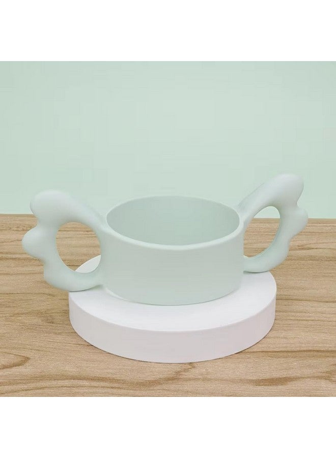 ROMIRUS Silicone Bottle Handle Compatible with Lansinoh Baby Bottles for Baby Gripping, 2 Pack, 4m+ - Image 4