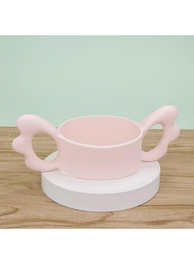 ROMIRUS Silicone Bottle Handle Compatible with Lansinoh Baby Bottles for Baby Gripping, 2 Pack, 4m+ - Image 3