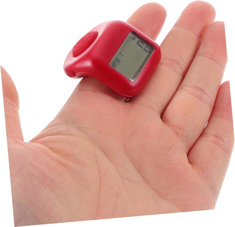 POPETPOP Luminous Counter Finger Counting Finger Clicker Counter Tally Counter Clicker Counter Ring Click Counter - Image 3