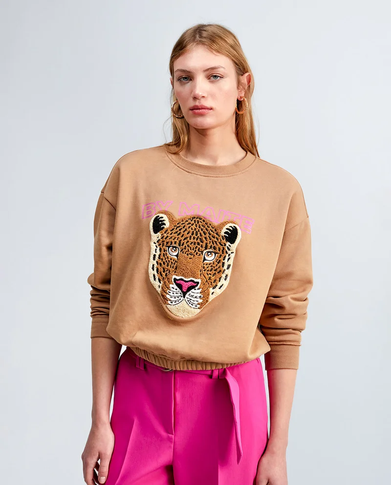Lola Casademunt Tiger sweatshirt