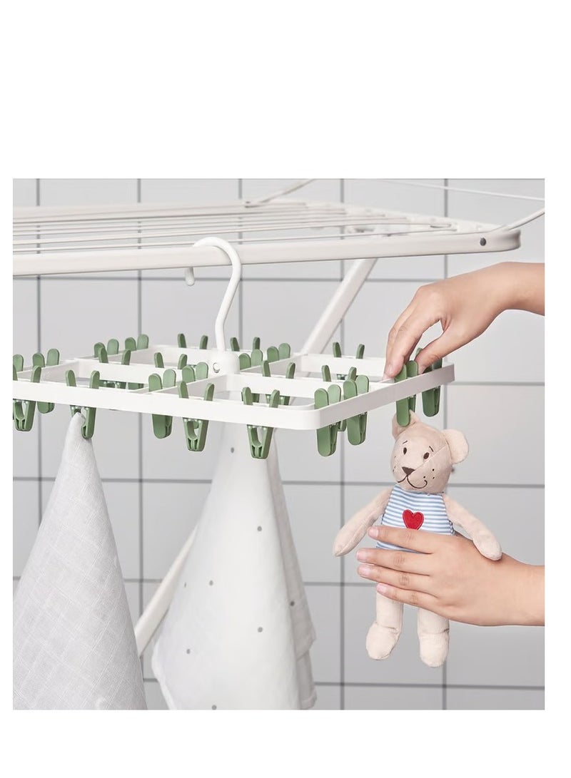 آيكيا فراكتا منشر معلق 24 مشبك, أخضر - Image 4