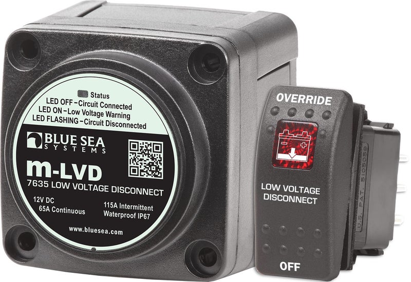 Blue Sea Systems 7635 m-LVD Low Voltage Disconnect