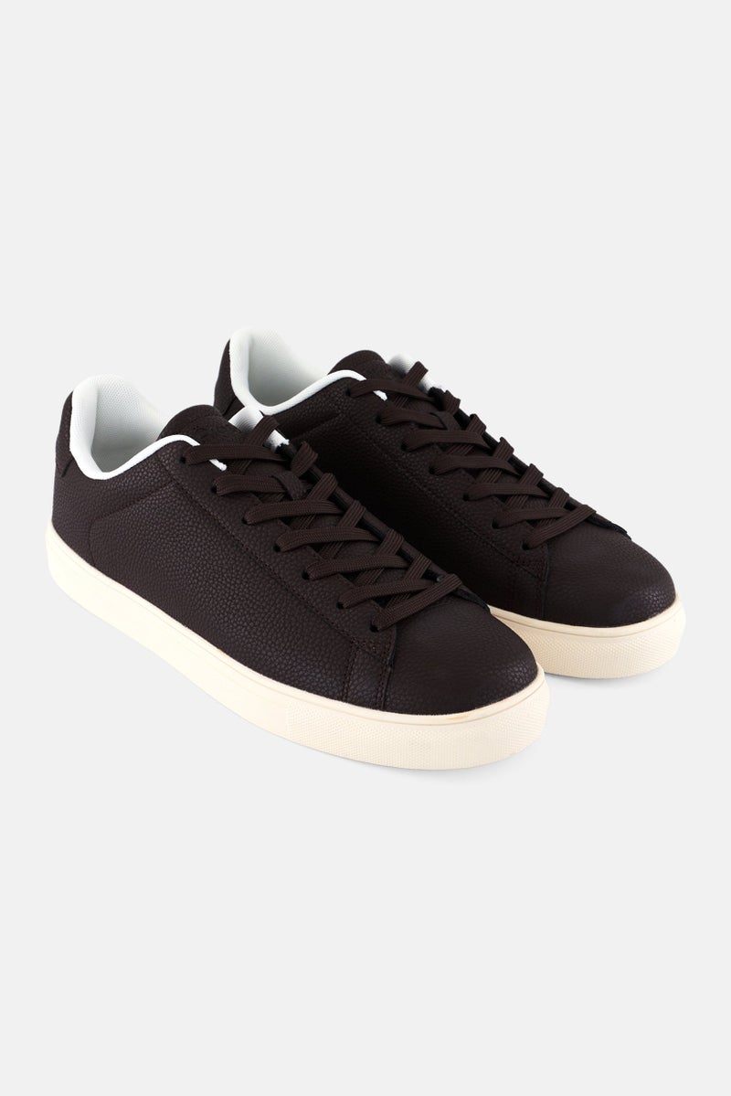 Algspar أحذية خارجية للرجال بشعار العلامة التجارية، بني شوكولاتة - Image 1