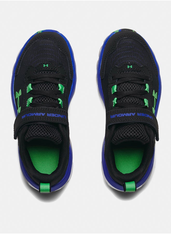 UNDER ARMOUR - Boys' Pre-School Assert 9 AC Running Shoes - Image 1